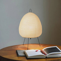 YICKYUE  -  Japanese Design Akari Wabi-sabi Yong Table Lamp Printed Rice Paper Lamp Bedroom Desktop Decoration Table Lamp Drop Shipping