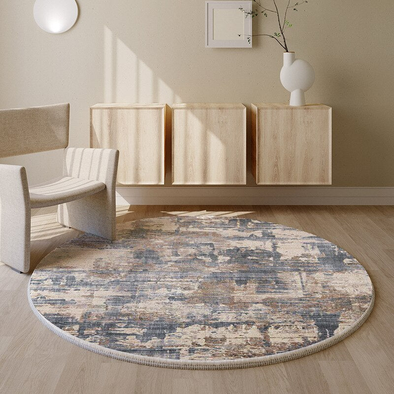 Bubble Kiss Lambs Wool Carpets For Living Room Thick Fluffy Round Rugs Home Decor Winter Warm Floor Mat Modern Design Rugs