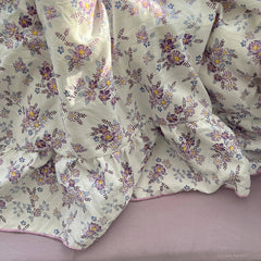 YICKYUE  -  3/4Pcs Korean Princess Style Floral Ruffles Bedding Set Skin-friendly Soft Duvet Cover Set Bed Sheet Or Bed Skirt Pillowcases