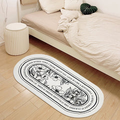 Ins Bedside Carpet Long Fluffy Bedroom Carpets Non Slip Floor Area Rugs Removable Living Room Doormat Nordic Decorative Rugs
