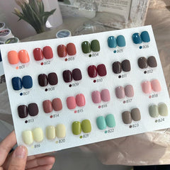 YICKYUE  -  Nail Oil Glue Plant Guide Series Color Glue 2024 New Color Painting Phototherapy Glue Solid Color Cans