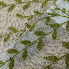 Cilected 2PCS Nordic Ins Wicker Embroidered Curtain Screens Bedroom Bay Window Wear Rod Screen Outdoor Wedding Decor Curtain