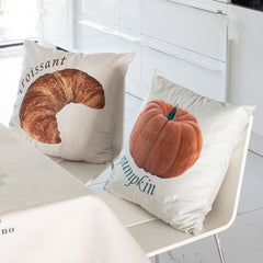 YICKYUE  -  Ins Style Home Decoration Food Dessert Pillow Cover Car Sofa Pillow Cover Living Room DecorCushion Printing Pillow Case Coussin