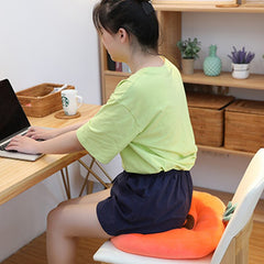 Cartoon Animal Plush Soft Seat Cushion Home Car Office Tatami Thicker Chair Backrest Cushion Student Comfort Buttocks Cushion