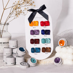 New Solid Cream Gel Nail Polish Nail Art Semi-permanent Varnish Hybrid DIY Painting Drawing UV Gel Nail Polish for Manicure