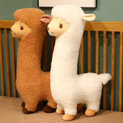1pc 85CM Big Size Alpacasso Plush Toys Lovely Alpaca Plush Pillow Bed Sleeping Cushion Stuffed Soft Toys Baby Girls Xmas Gift
