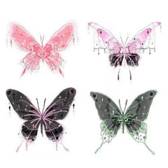 YICKYUE  -  New Color Butterfly Waterproof Temporary Tattoo Stickers Women  Arm Chest Clavicle Girl Fake Tattoo Fashion Faux Tatouage Set