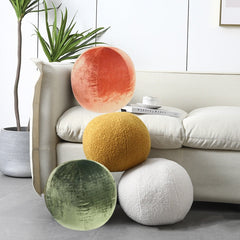 Decorative Ball Throw Pillow for Sofa Chair Creative Stuffed Home Office Car Nap Pillow Nordic Soft Plush Bedroom Couch Cushion