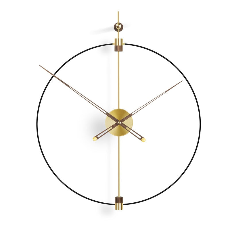Wall Clocks Living Room Accessories Clock Decor Nordic Home Decoration for Adhesive Modern Big Large Decorative Watch Bedroom
