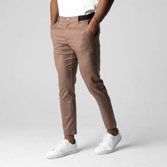 Hearujoy Spring Autumn Mens Business Casual Pants Elasticity Slim Fit Straight Long Trousers High Quality Fashion Youth Pants Versatile