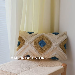 Cushion Cover Cotton Linen Tassel Pillowcase Tufted Decorative Fashionable Throw Pillow Cushion for Sofa Bed boho  Home Decor