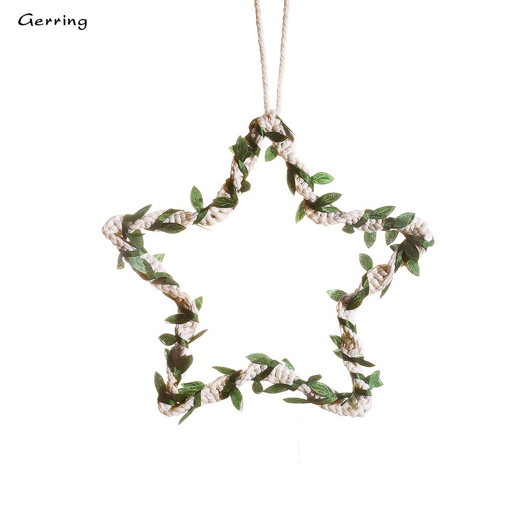 Yickyue Gerring Christmas Decoration Star Wall Hanging Living Room Pendant Creative Fashion Halloween Outdoor Cute Room Decor Home Gifts