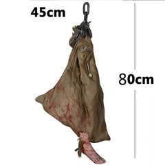 Halloween decoration Halloween electric toy voice-activated voice sack foot ghost Halloween Party Prop