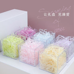 Gift Decor Paper Silk Gift Box Wedding Candy Box Filling Shredded Home Decoration Accessories for Living Room Fairy Garden