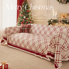 YICKYUE  -  71X102 inches Chair Christmas Couch Cover Sectional Sofa Covers for Pets Dogs Kids Living Room Sofa Blankets Furniture Protector