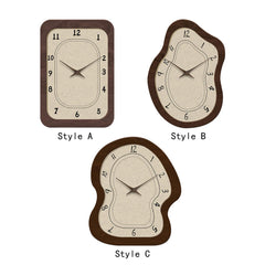 YICKYUE  -  Wall Clock Wall Decor Practical Ideal Gift Silent Elegant Decorative Clock for Bedroom Kitchen Living Room Home Office