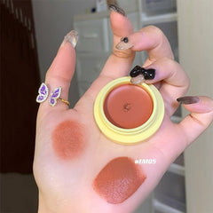 Yickyue Cappuvini New Tulip Matte Lip Mud Nude Makeup Lasts Long-lasting Non-fading Non-stick Cup Student Natural Lip Makeup