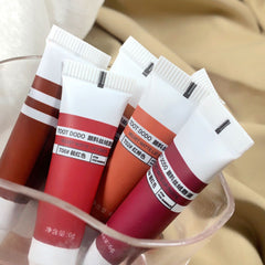 Pigment Lip Mud Velvet Matte Matte Lip Gloss Color Rendering No Stain on Cup Cheap Lipstick