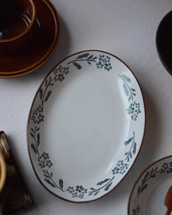 Blue Star Flower Plates