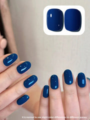 YICKYUE  -  15ml Volcanic Mud Bule Gel Nail Polish Starter Pure Soak Off No Wipe Nail Gel Polish Suitable For All Seasons