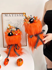 YICKYUE  -  Halloween Pumpkin Monster Candy Doll Cartoon Bouquet For Boys Girls Girlfriends Children Creative Funny Gifts Home Decorations