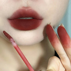 Yickyue 4 Colors Velvet Matte Lip Gloss Nude Pink Blush Liquid Lipsticks Makeup Waterproof Long Lasting Color Rendering Lips Cosmetics