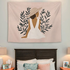 Modern Minimalist Tapestry Ins Style Background Hanging Cloth Dormitory Wall Decoration Photo Props Home Wall Printed Tapestries
