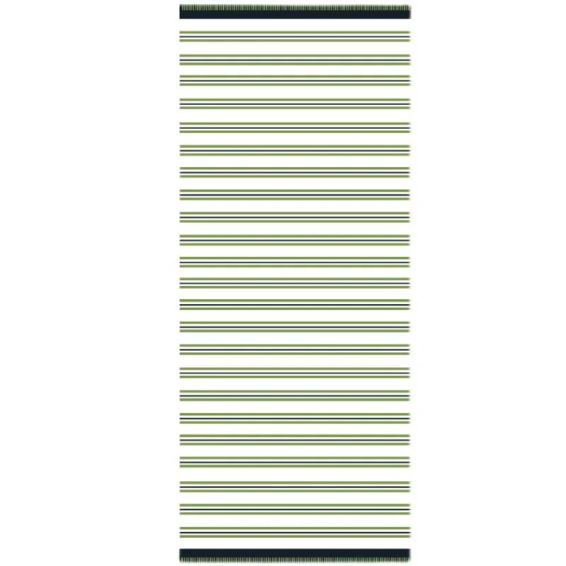 YICKYUE  -  Minimalist Living Room Decorative Carpets Green Striped Bedroom Bedside Carpet Comfortable Coffee Table Rug Soft Balcony Rugs IG