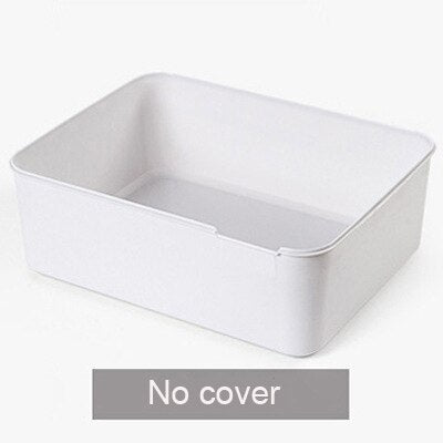 Boxi Home Underwear Storage Box Organizer Plastic Dust-Proof Storage Boxes For Ties Sock Bra Jewelry Sundries Organizers Boxes