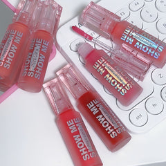 YICKYUE  -  Show Me Cheap Lipstick Mirror Watery Glass Lip Gloss Moisturizes Whitens Atmosphere Pure Girly Lip Gloss Cosmetics Hot