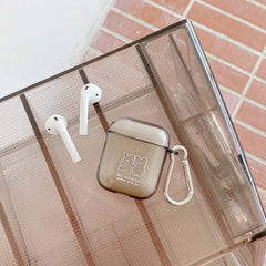 Rabbit and bear soft silicone couple earphone case for apple airpod 2/1 cover for air pods pro 3 couple shell charging box