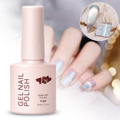 Hot Sale ！！！8ml Jelly Remove Easily Lasting Nails Art Decorations Salon Beauty Personal Use Translucent Nail Polish for Women