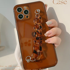 Amber Bracelet pendant ins phone case for iphone 12 11 pro max mini 7 8 plus se 2020 x xr xs max silicone cover shell funda