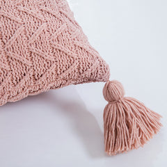 Yickyue Chenille Knitted Throw Pillow Pillowcase Soft Decoration Home Furnishing Without Core pillow cover p35