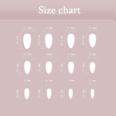 YICKYUE  -  Hot Girl Red Love Heart Clown Face Design Wearable Pink French Fake Art Nails Full Cover Finished False Nails Press on Nail Glue