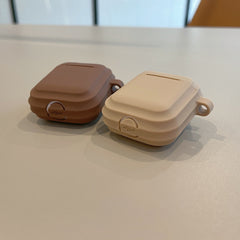 Matte soft silicone Jane couple earphone case for apple airpod pro wireless bluetooth headset charging box for airpods 1 2 3