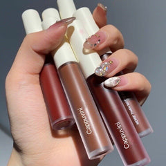 GUICAMI 6 Colors Lipgloss Set Lip Moisturizing Matte Lipstick Matt Lip Glaze Makeup Long Lasting Lipstick Tubes Maquiagem