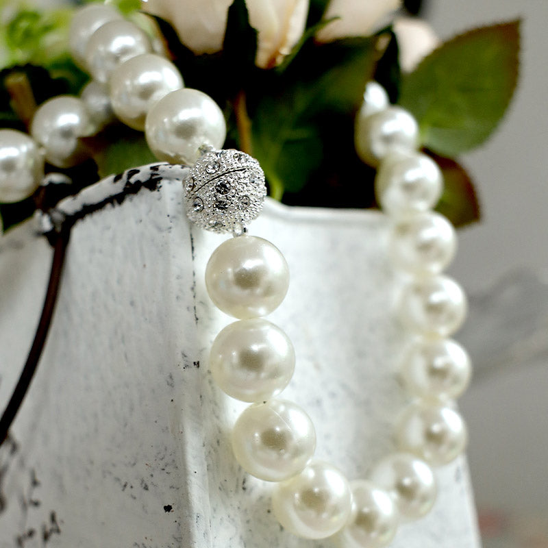YICKYUE  -  Curtain Embraces Large Pearl Strap Metal Buckle Decorative Strap Home Decoration Accessories Curtain Magnetic Clips Curtain Tie