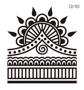 Retro Flower Hand Back Tattoo Temporary Waterproof Men Women Body Art Sticker Disposable Exotic Flowers Flash Fake Tattoo