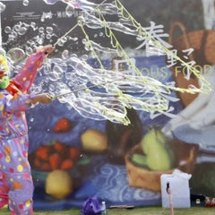 YICKYUE  Double Pole Bubble Rope for Show Performance and Party, DIY Decorations