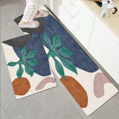 Modern Kitchen Mat Long Strip Anti-slip Absorbent Hallway Cushion Tatami Carpet Toilet Bathroom Entrance Doormat