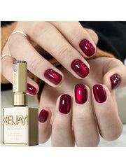 YICKYUE  -  1Pc 15ml Ankela Red Dark Plum Gel Nail Polish Starter Pure Soak Off No Wipe Nail Gel Polish Suitable For New Year