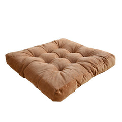 Yickyue  Corduroy Tatami Cushion Futon Plush Thickening Floor Bay Window Balcony Yoga Hip Cushion