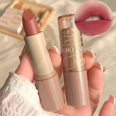 YICKYUE  -  Milk Velvet Lipstick Smooth Long Lasting Red Tint Balm Lip Gloss Easy to Wear Waterproof Lip Mud Moisturizing Glaze Makeup Cute