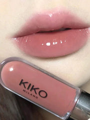 YICKYUE  -  Double Head Mirror Lipstick Moisturizing Transparent Gloss Cherry Red Double Touch Lipstick Retro Red Long-lasting Lip Gloss