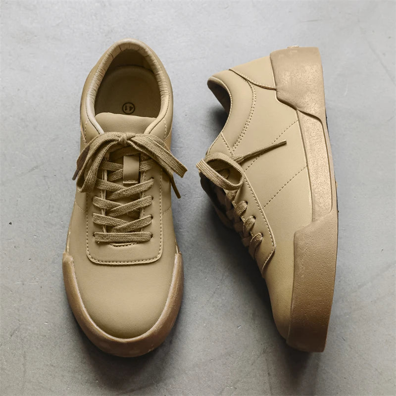 YICKYUE  -  Men's Low Top Sneakers Lightweight Non-Slip Comfort Causal Walking Shoes for Male