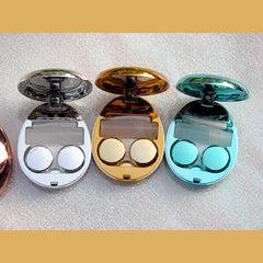 Contact Lens Case Egg Invisible Companion Box Fashion Portable Color Contact Lens Case for Travel