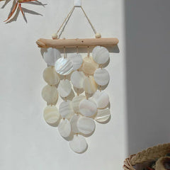 Yickyue Korean Natural Shell Wind Chime Simple Wall Decoration Handicraft Wind Chime And Hanging Decoration Mural Of Coffee Shop Handmad
