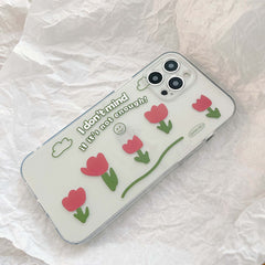Smiley flower phone case for iphone 11 12 pro max mini xs max xr x 7 8 plus se  shockproof cases cute original diy cover