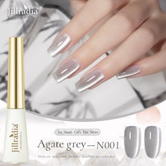 YICKYUE   -  Wide Light Cat Magnetic Gel Polish Nail Art Glitter Varnish Semi-permanent Enamels  Manicure Supplies for Professionals